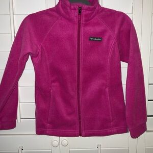 Columbia Magenta Fleece Jacket- M 10/12